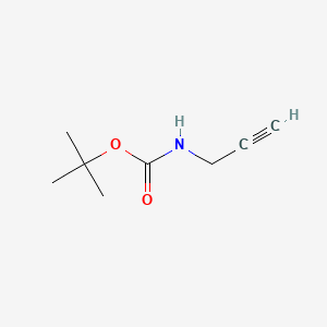 Chemical structure of N-Boc-Propargylamine