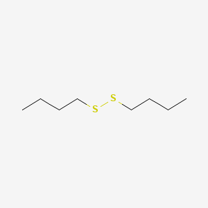 Chemical structure of Butyl disulfide