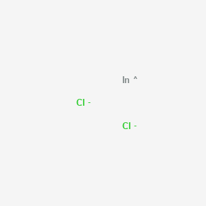 Chemical structure of ndium(II) chloride,99·00%