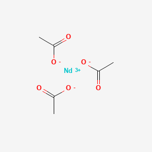 Chemical structure of Neodymium acetate hydrate, 99·90%