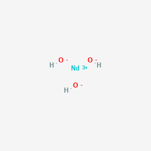 Chemical structure of Neodymium hydroxide