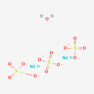 Chemical structure of Neodymium sulfate hydrate