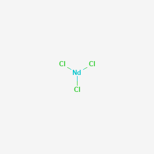 Chemical structure of Neodymium trichloride