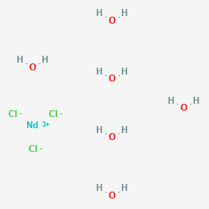 Chemical structure of Neodymium chloride--water (1/3/6)