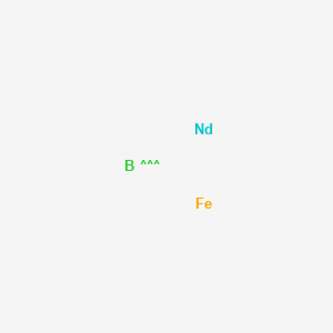 Chemical structure of Neodymium-iron-boron alloy 30/150
