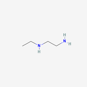Chemical structure of N-Ethylethylenediamine