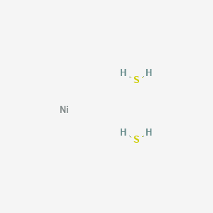 Chemical structure of Nickel sulfide
