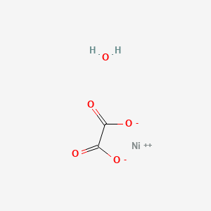 Chemical structure of Nickel(II) oxalate hydrate