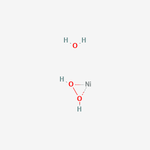 Chemical structure of Nickel(II) peroxide hydrate
