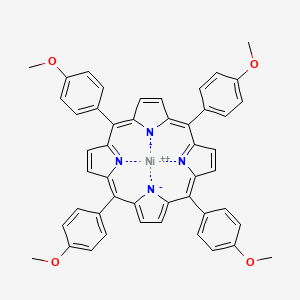 Chemical structure of Nickel(II) tetramethoxyphenylpo?rphyrin