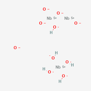 Chemical structure of Niobium hydroxide oxide