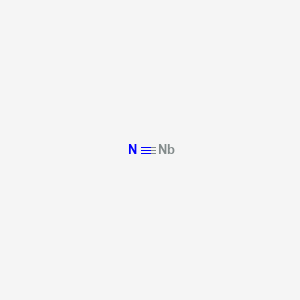 Chemical structure of Niobium nitride