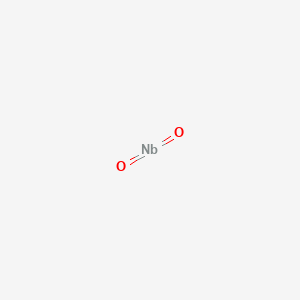 Chemical structure of Niobium dioxide