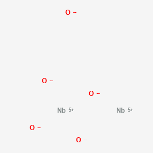 Chemical structure of Niobium(V) oxide