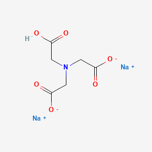 Chemical structure of Disodium nitrilotriacetate