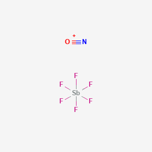 Chemical structure of Nitrosonium hexafluoroantimonate