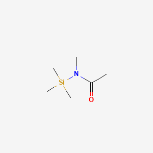 Chemical structure of N-Trimethylsilyl-N-methylacetamide