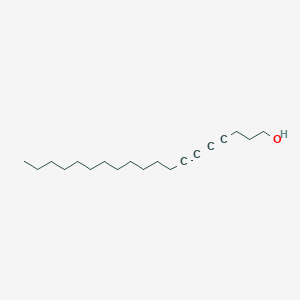 Chemical structure of 4,6-Nonadecadiyn-1-ol