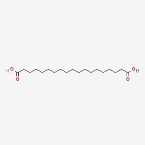Chemical structure of Nonadecanedioic acid