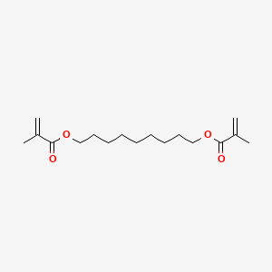 Chemical structure of NonamethyleneGlycolDimethacrylate(stabilizedwithMEHQ)