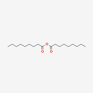 Chemical structure of Nonanoic Anhydride