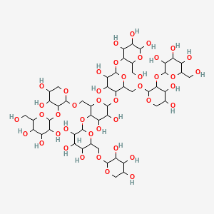 Chemical structure of Nonasaccharide Glc?Xyl?Gal?