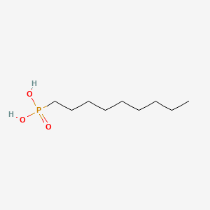 Chemical structure of Nonylphosphonic acid