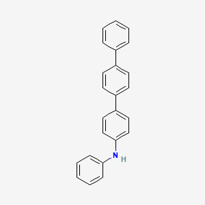Chemical structure of N-Phenyl-[1,1':4',1''-terphenyl]-4-amine