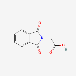 Chemical structure of N-Phthaloylglycine