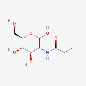 Chemical structure of N-Propionyl-D-glucosamine