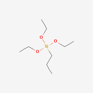 Chemical structure of Triethoxypropylsilane