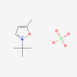 Chemical structure of N-tert-Butyl-5-methylisoxazolium Perchlorate