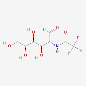 Chemical structure of N-Trifluoroacetyl-D-glucosamine