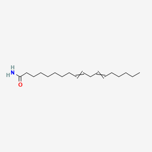 Chemical structure of 9,12-Octadecadienamide