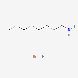 Chemical structure of Octylamine hydrobromide
