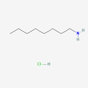 Chemical structure of Octylamine hydrochloride