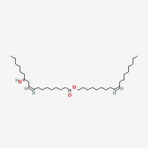 Chemical structure of Oleyl Ricinoleate