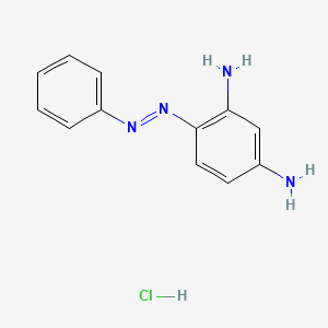 Chemical structure of Orange G, indicator