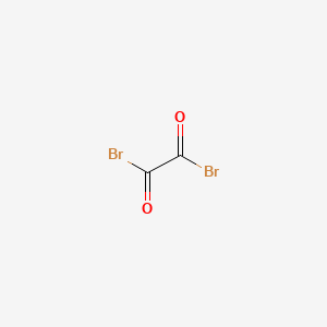 Chemical structure of Oxalyl dibromide