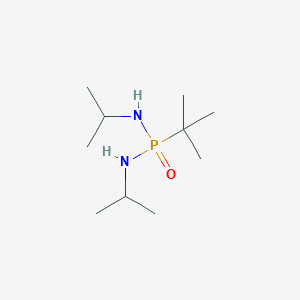 Chemical structure of P-(1,1-Dimethylethyl)-N,N′-bis(1-methylethyl)phosphonic diamide