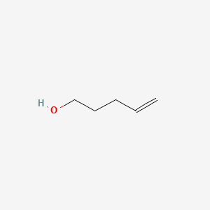Chemical structure of 4-Penten-1-OL
