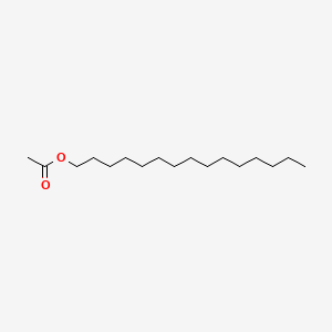Chemical structure of Pentadecyl acetate