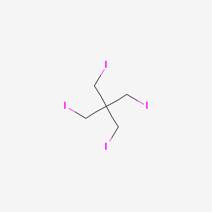 Chemical structure of Pentaerythrityl tetraiodide