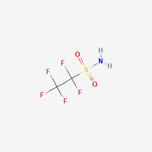 Chemical structure of Pentafluoroethylsulfonamide