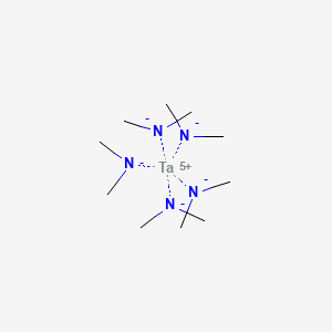 Chemical structure of Pentakis(dimethylamino)tantalum(V)
