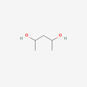 Chemical structure of 2,4-Pentanediol