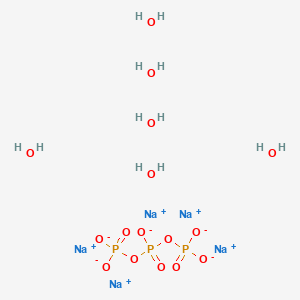Chemical structure of Pentasodium triphosphate hexahydrate