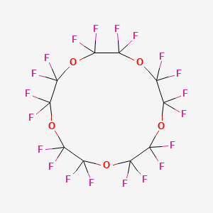 Chemical structure of Perfluoro-15-crown-5-ether