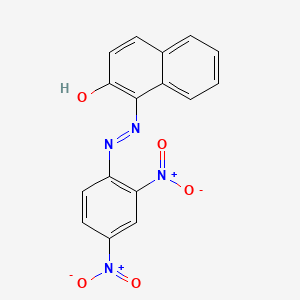 Chemical structure of Fast Orange