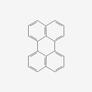 Chemical structure of Perylene